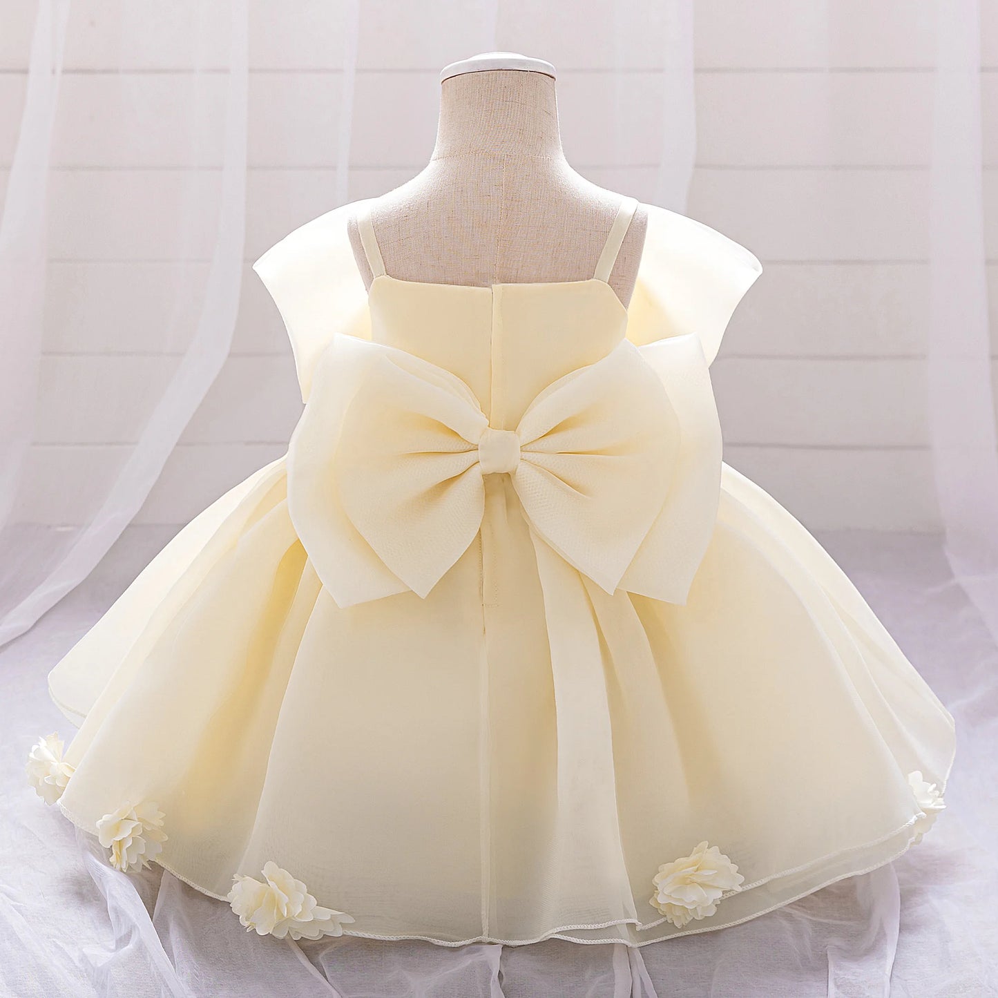 Baby Girl Dress – Elegant Party & Baptism Wear