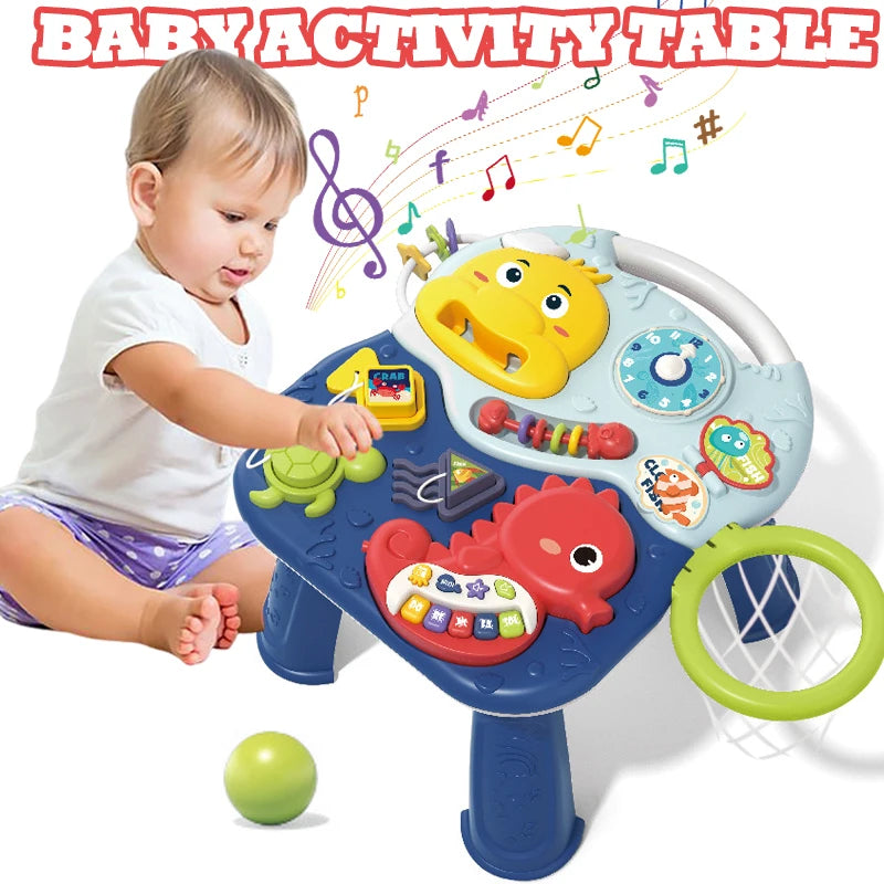 Baby Activity Table – Musical Sensory Toy for Development & Fun!