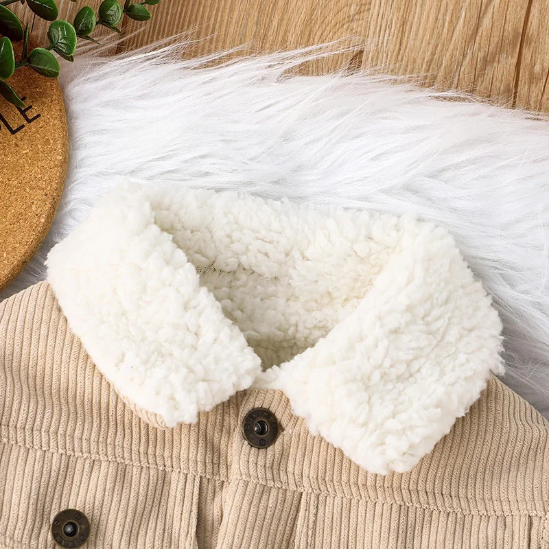 Casual Baby Winter Outwear – Long Sleeve Style