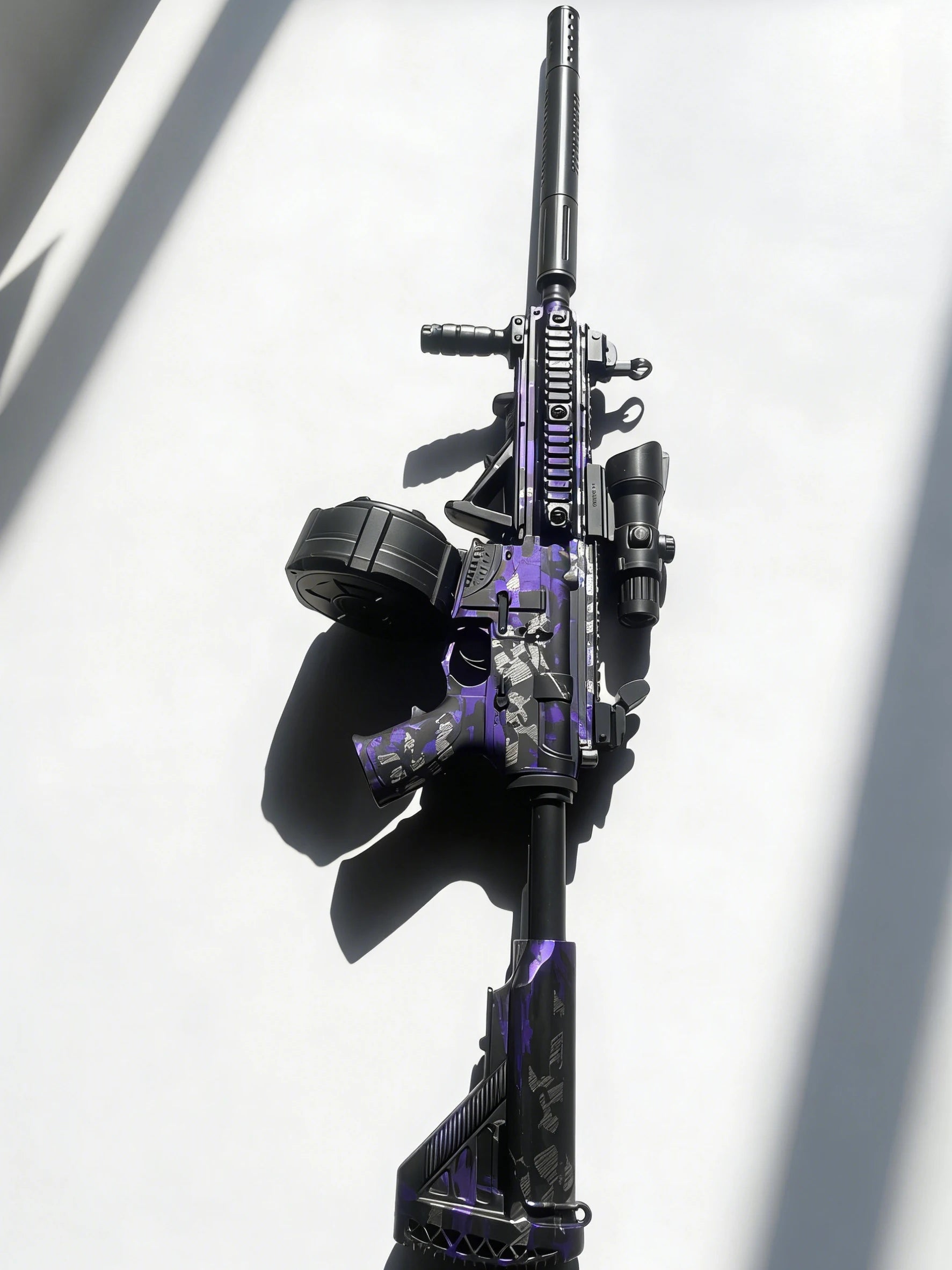 Perfect Gift for Men & Teens: M416 Full Auto Gel Blaster Gun - Dominate with 16m Straight Shooting, Ultimate Outdoor Battlefield