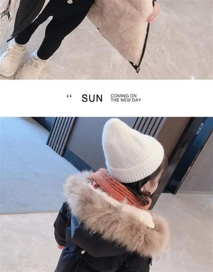 Children’s Thick Winter Jacket – Korean Fashion