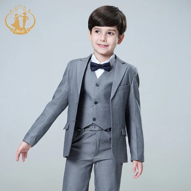 Stylish Boys’ Formal Clothing Set – Perfect for Weddings & Parties