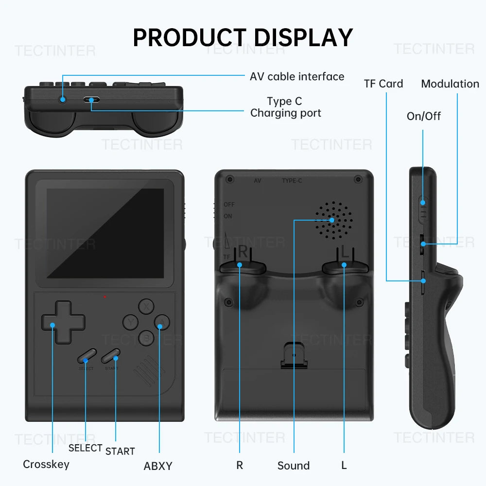 GB300 Portable Handheld Game Console –Gaming Anytime, Anywhere