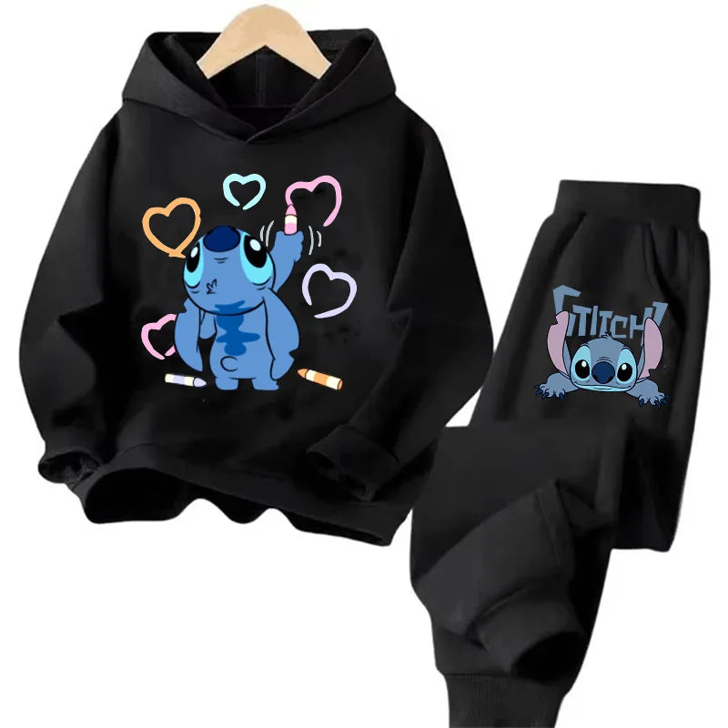 Kids' Stitch Anime Hoodie: Fun & Cozy for Cartoon Fans