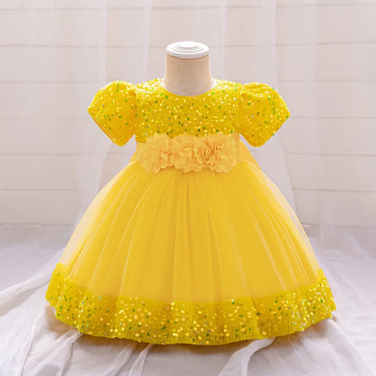 Infant Girl Special Occasion Dress – Baptism & Christmas