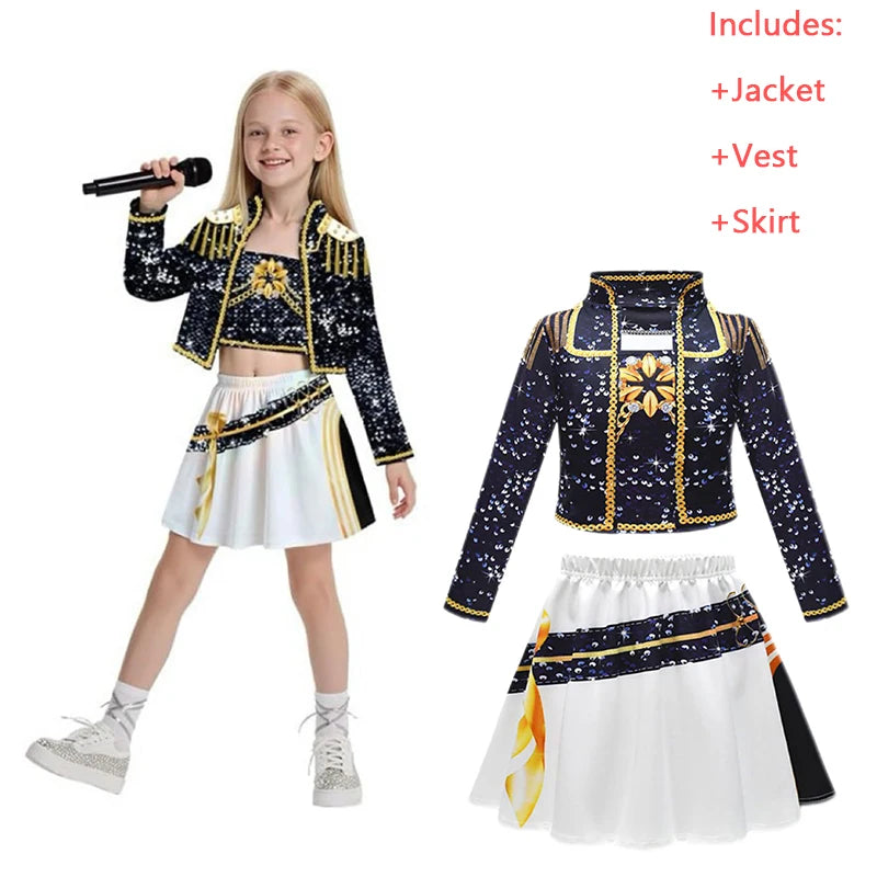 Kids Cosplay Uniform – Mira Rumi Zoey Halloween & Role Play Outfit