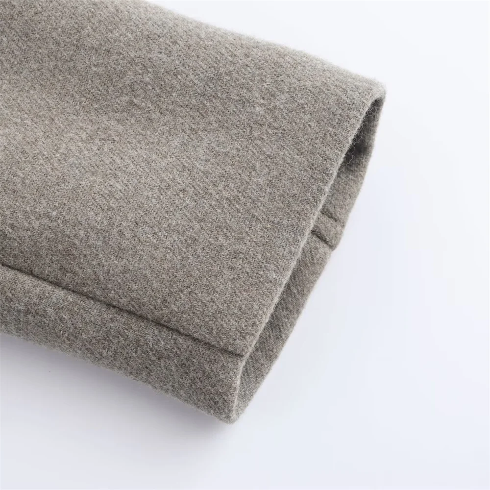 Casual Fall Coat for Women – Double Breasted