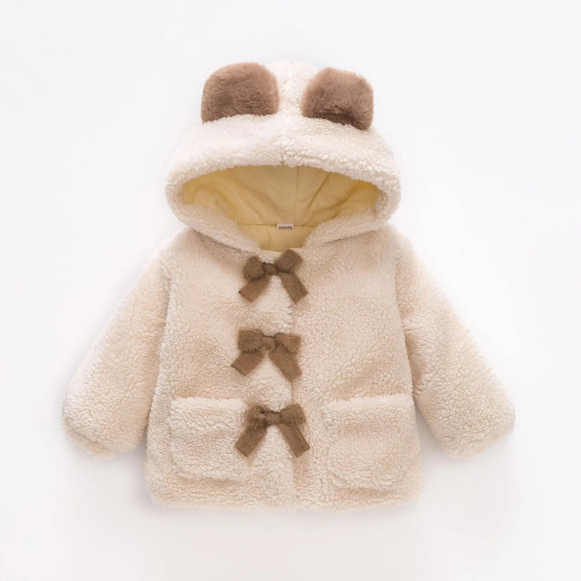 Baby Solid Color Fleece Jacket – Cozy Wear