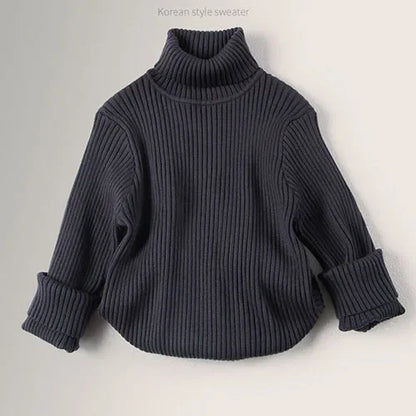 Kids’ Casual Loose Pullover Sweater – Autumn/Winter
