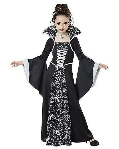 Girls Vampire Halloween Costume – Gothic Tutu Dress