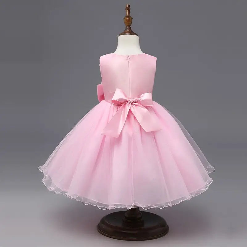 Elegant Girls Long Prom & Party Dress (5–14Y)