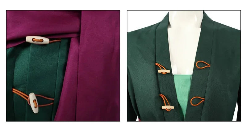 Anime Roronoa Zoro Outfit – Halloween Costume for Men