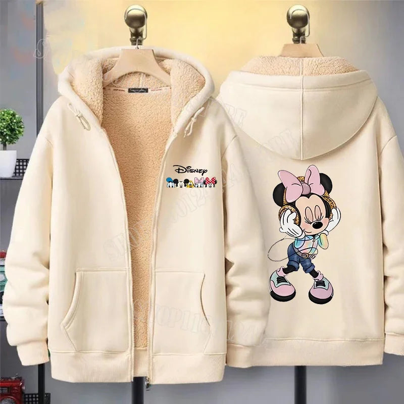 Mickey Mouse Oversized Hoodie: Cozy & Stylish Winter Jacket