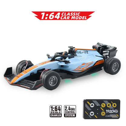 Mini RC Formula Car – Die-Cast 1:64 Racing Toy for Boys & Christmas