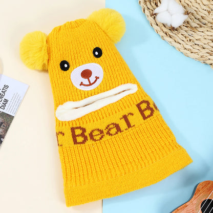 Toddler Bear Hat – Ear & Neck Protection