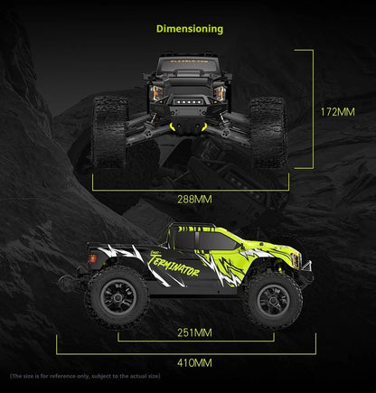 1:10 RC Off-Road Car – LLL Terminator Brushless 4WD Electric Toy
