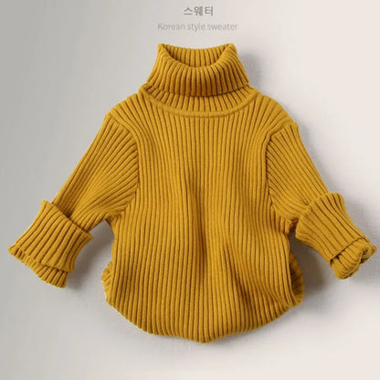 Kids’ Casual Loose Pullover Sweater – Autumn/Winter