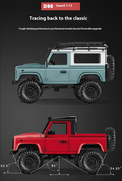 1:12 MN90 RC Car – Off-Road Vehicle for Boys & Men Gift