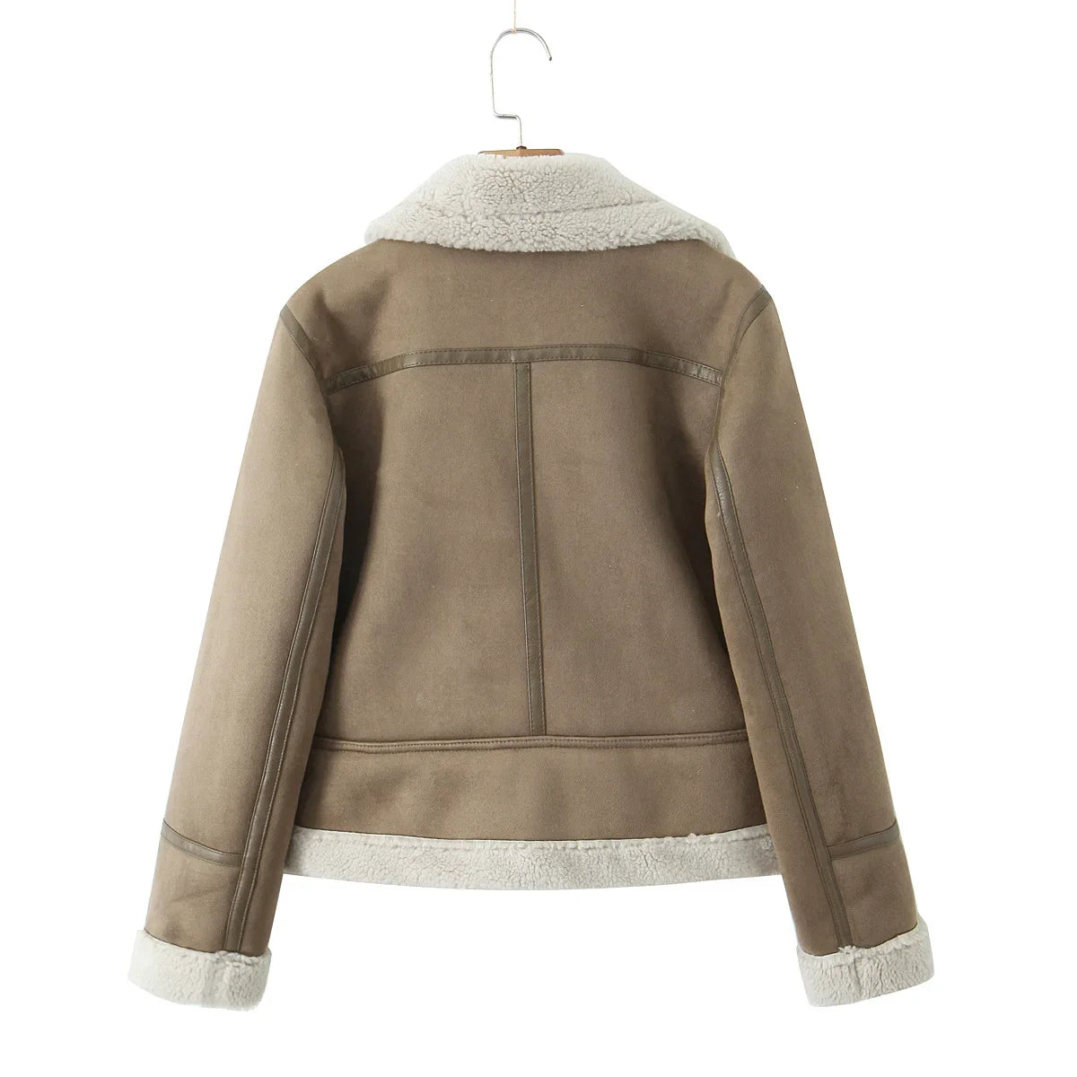 Cozy Chic: Fleece-Lined Fur Jacket for Autumn/Winter