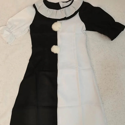 Unisex Terrifier Cosplay Costume – Killer Clown Jumpsuit for Halloween