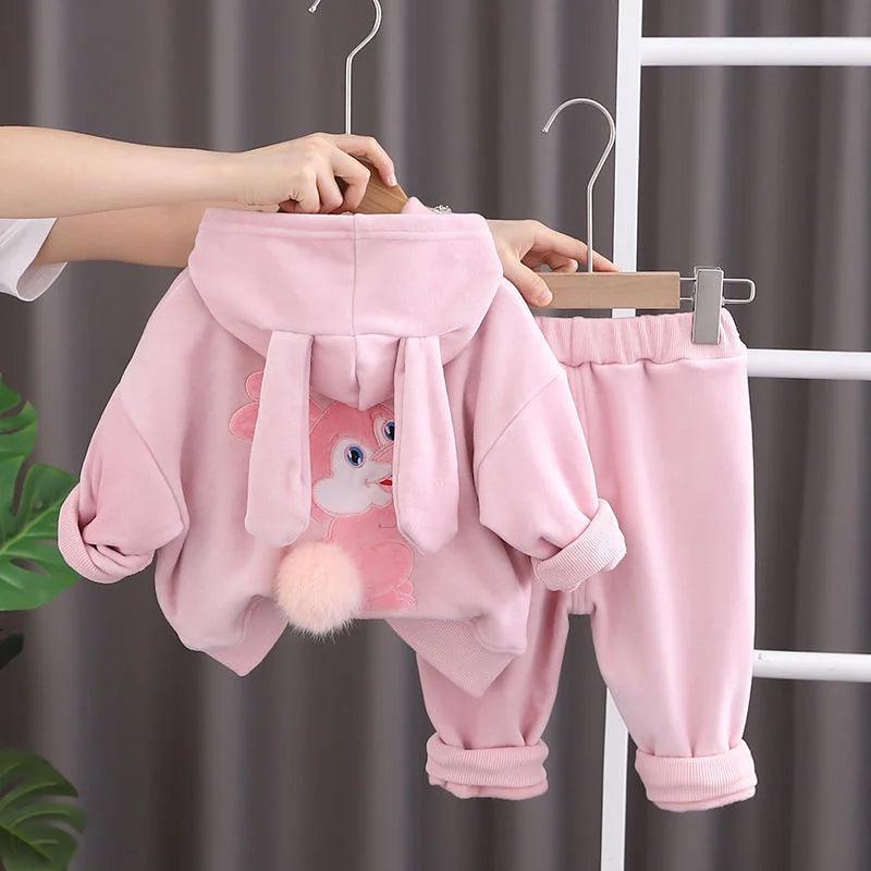 Baby Winter Clothing Set – Hoodie & Pants