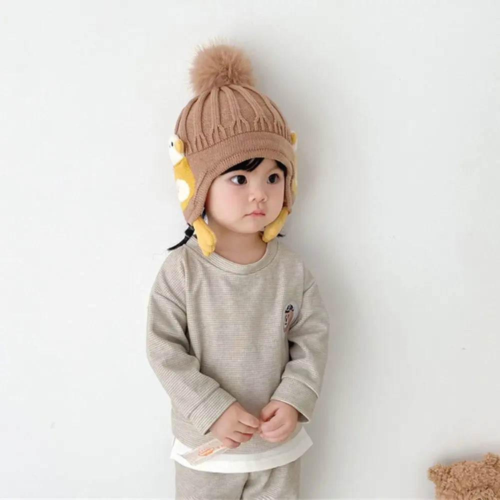 Cartoon Duck Baby Hat – Winter Protection