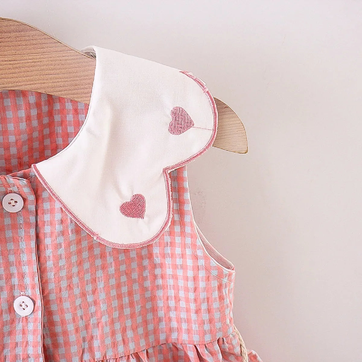 Infant Girls’ Plaid Tank Top Skirt + Crossbody Bag