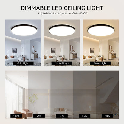 LED Ceiling Chandelier Light – Modern Hanging Lamp for Bedroom, Bathroom & Home Décor