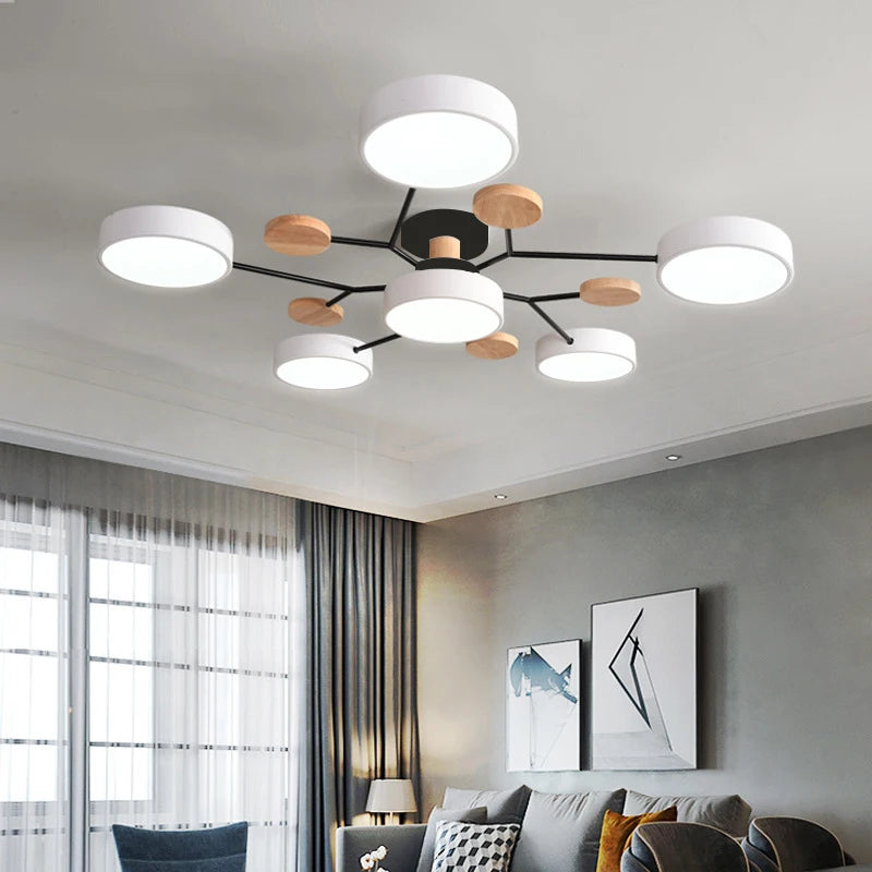 Modern LED Ceiling Lamp: Stylish Lighting for Homes, Hotels & Restaurants