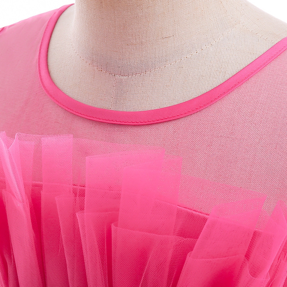 Elegant Girls Party Dress – Trailing Evening Gown