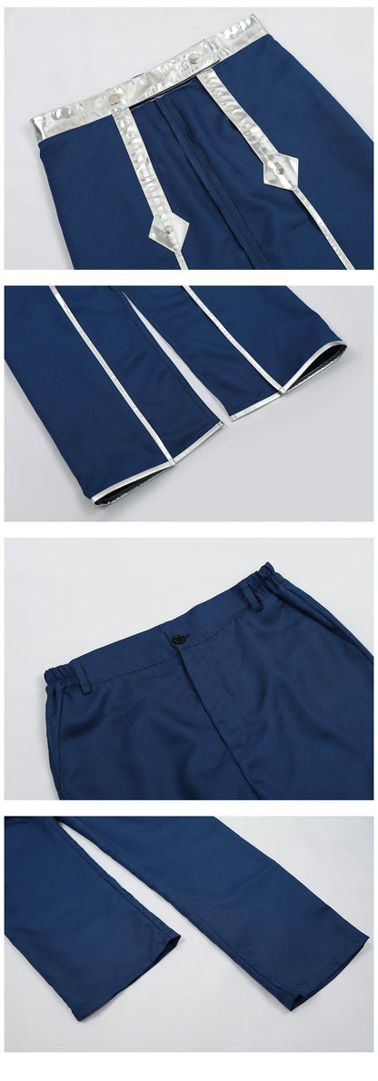 Roy Mustang Anime Cosplay – Blue Uniform Full Set for Party & Role Play