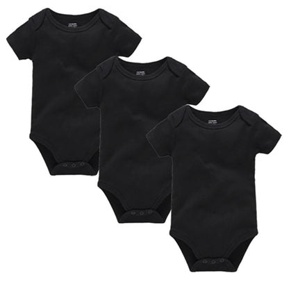 Short Sleeve Baby Bodysuit – Soft Cotton (0–24M)