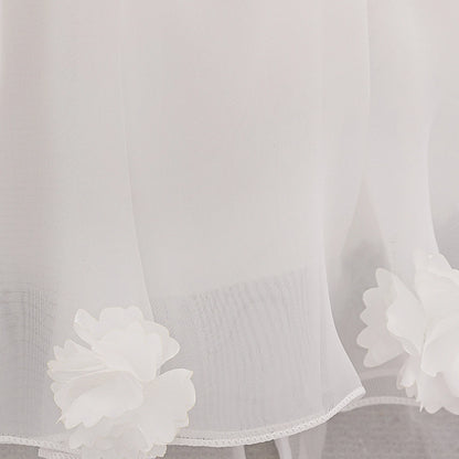 Baby Girl Baptism Dress – 1st Birthday Pink Gown