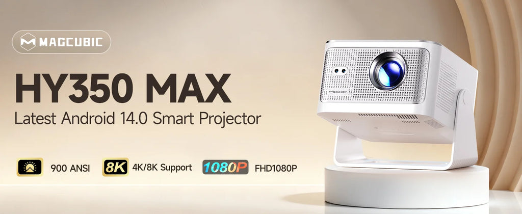 Magcubic HY300 Pro: 8K Smart Android 14 Projector with 180° Rotation - Ultra Shoppings