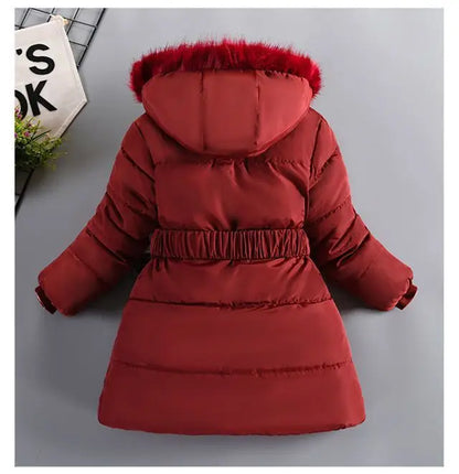 Kids’ Hooded Padded Coat – Thick & Cozy Winter Wear