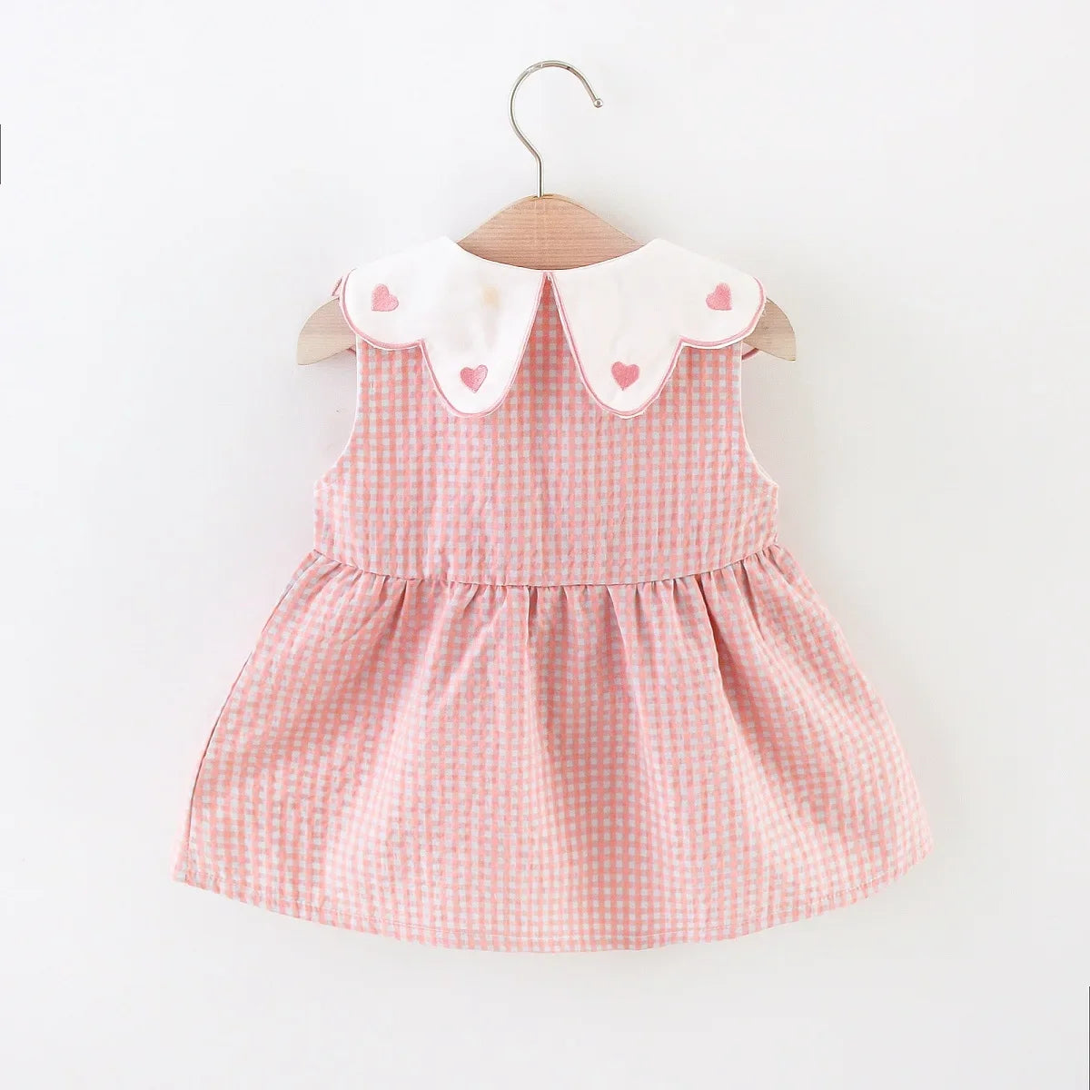 Infant Girls’ Plaid Tank Top Skirt + Crossbody Bag