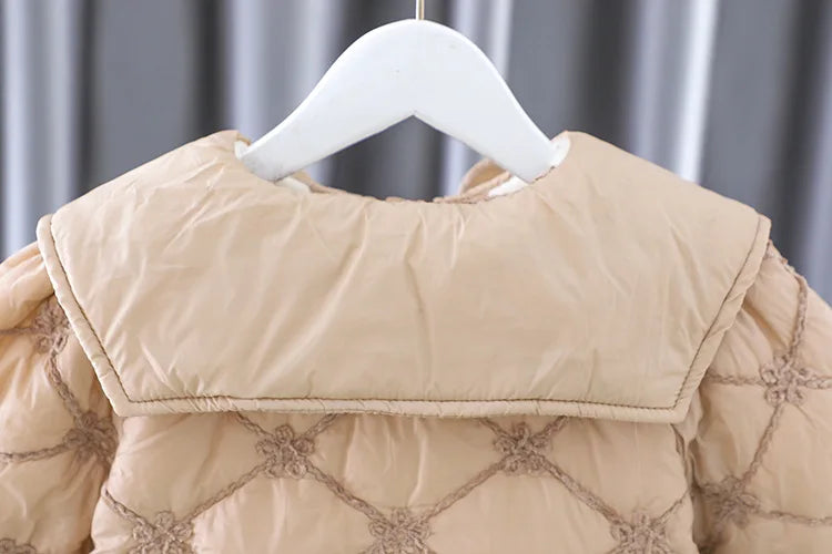 Kids’ Down Cotton Coat – Sweet & Cozy Jacket for Girls