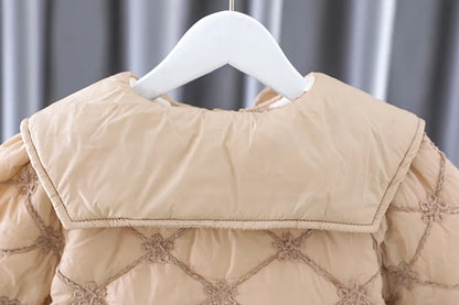 Kids’ Down Cotton Coat – Sweet & Cozy Jacket for Girls