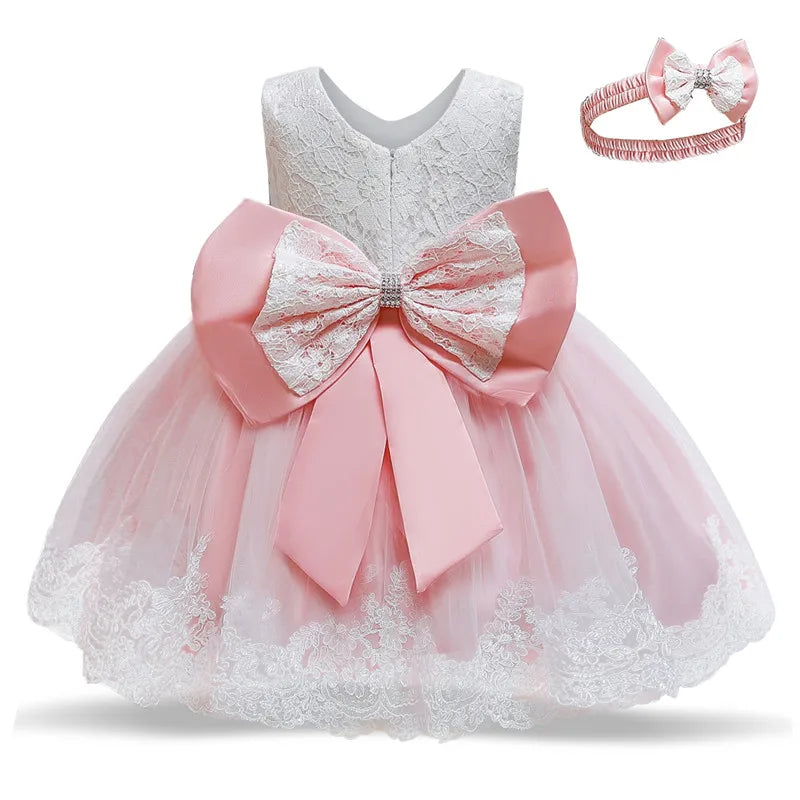 Baby Girl Christening & Birthday Princess Outfit