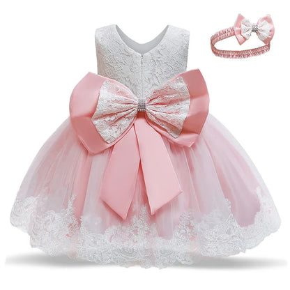 Baby Girl Christening & Birthday Princess Outfit