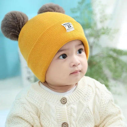 Warm Baby Knit Hat – Toddler Winter Set