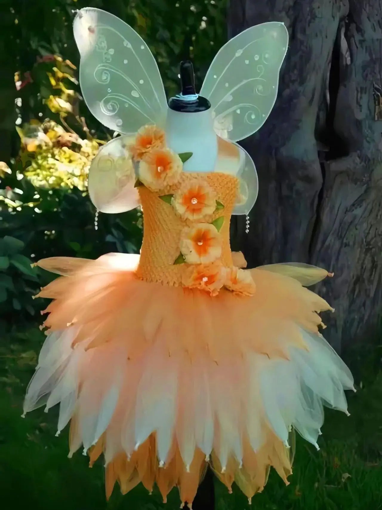 Girls’ Fairy Tutu Dress – Jungle & Forest Princess Look