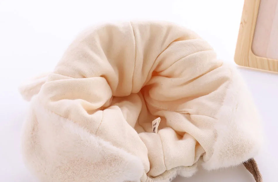 Comfy Plush Hat for Babies – Cold Weather