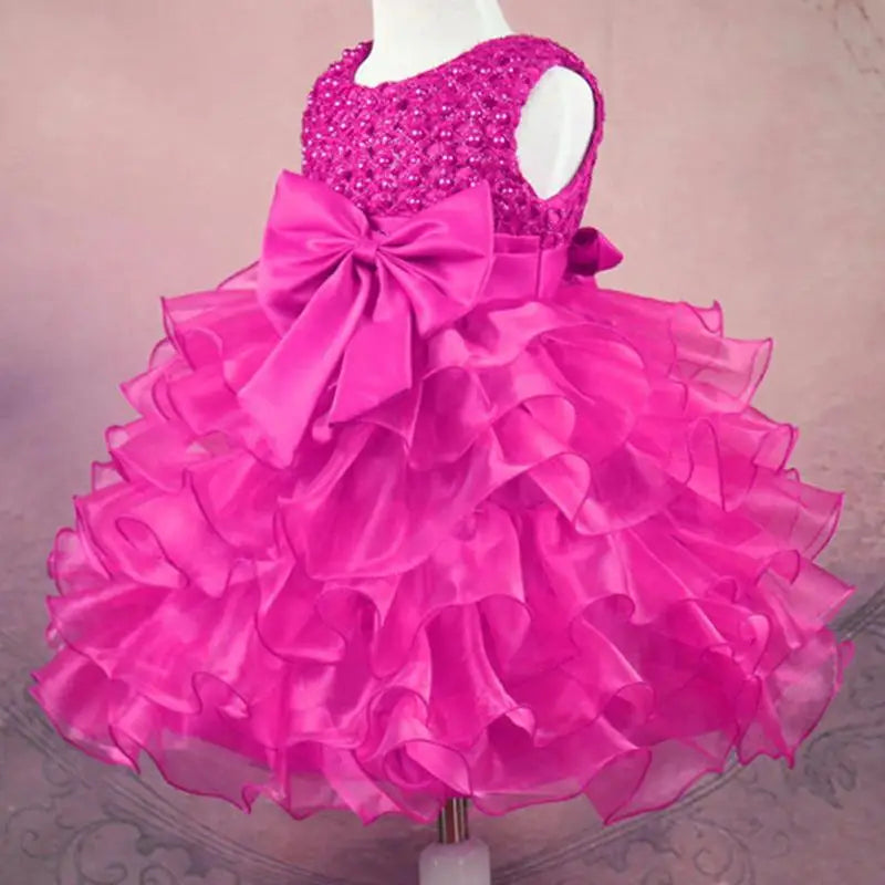 Baby Girl 1st Birthday Wedding Outfit