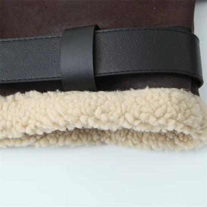 2025 Cozy Luxe: Double-Sided Fleece Lapel Jacket