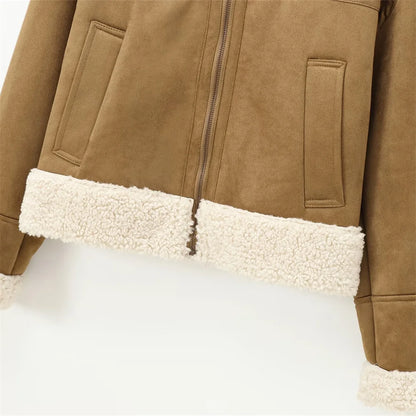 Women's Dual-Style Zipper Jacket – 2025 Trend