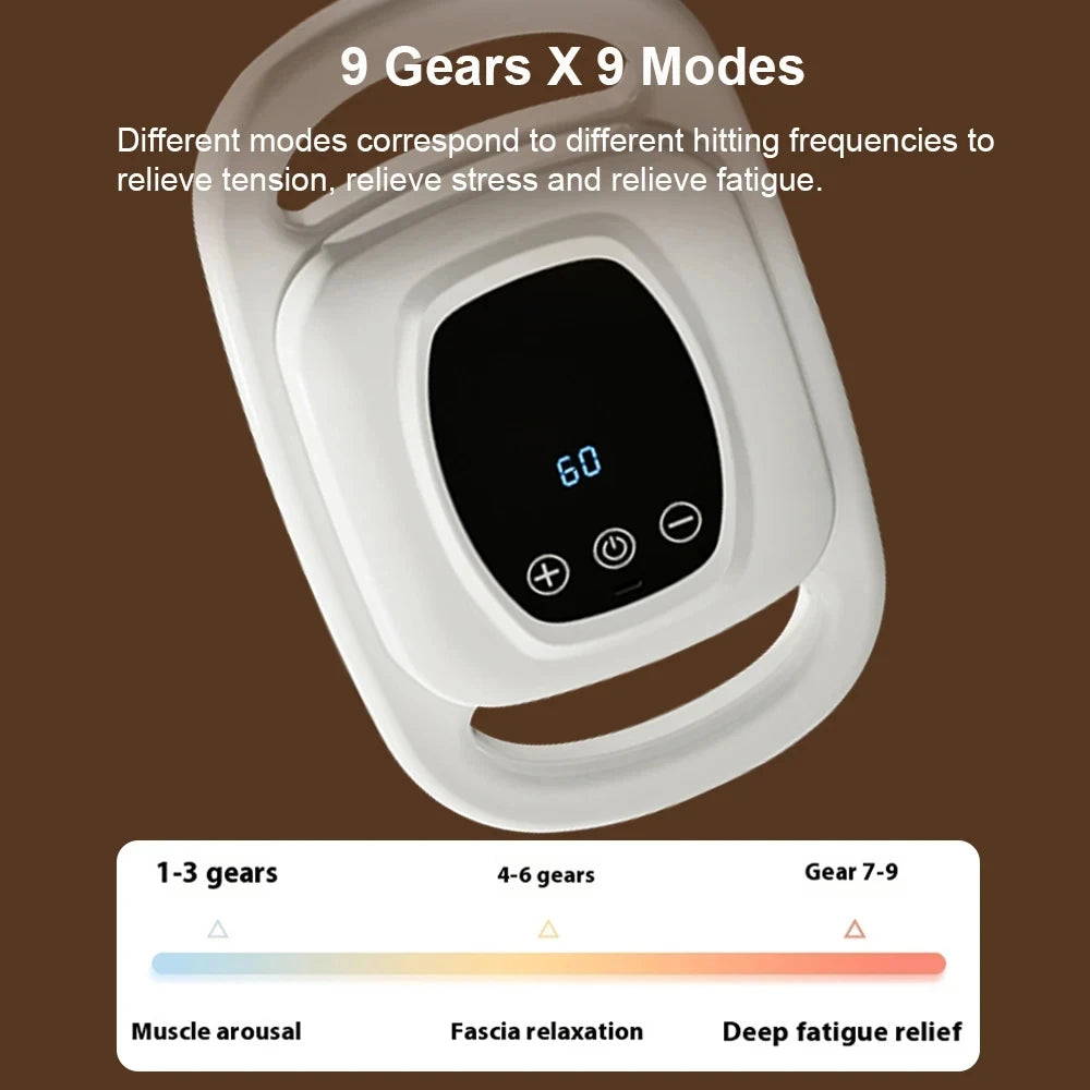 6-Head Deep Tissue Massage Gun: Pro Percussion for Neck & Spine - Ultra Shoppings