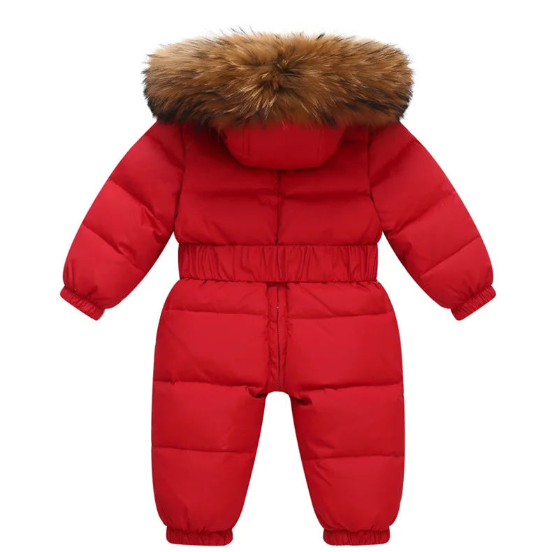 Toddler Down Jumpsuit – Winter Overalls for Boys & Girls