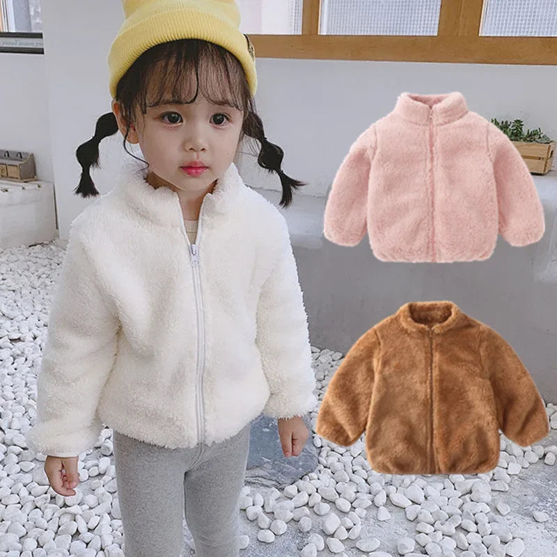 Soft Thermal Jacket – Pink Girls’ Outerwear