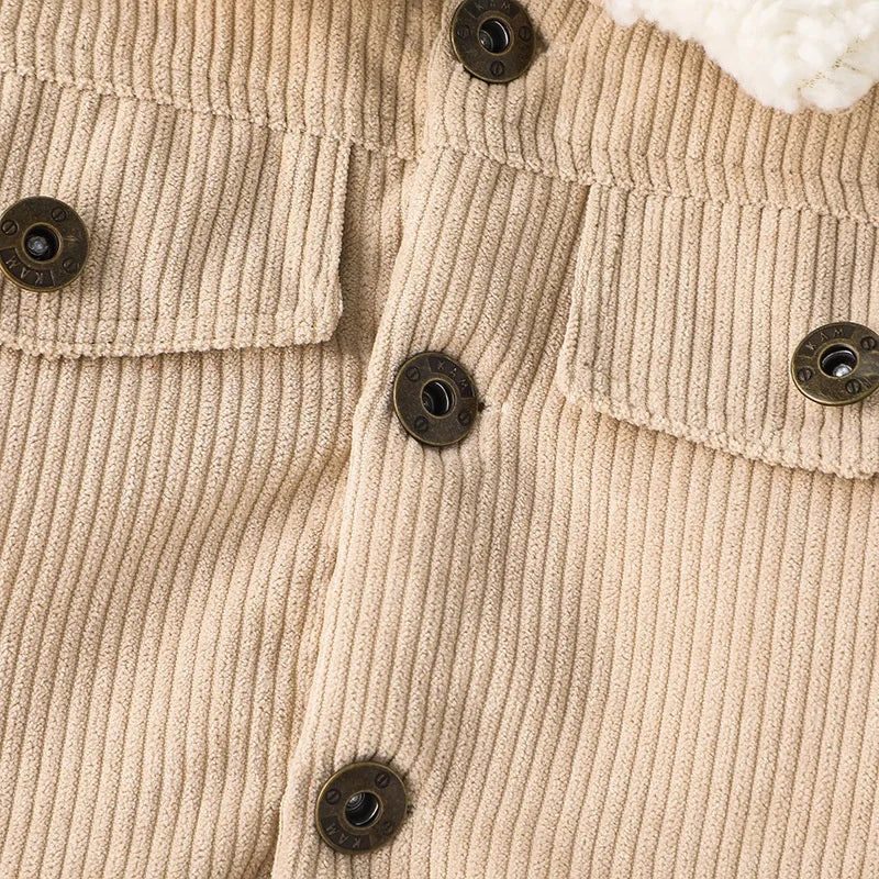 Casual Baby Winter Outwear – Long Sleeve Style